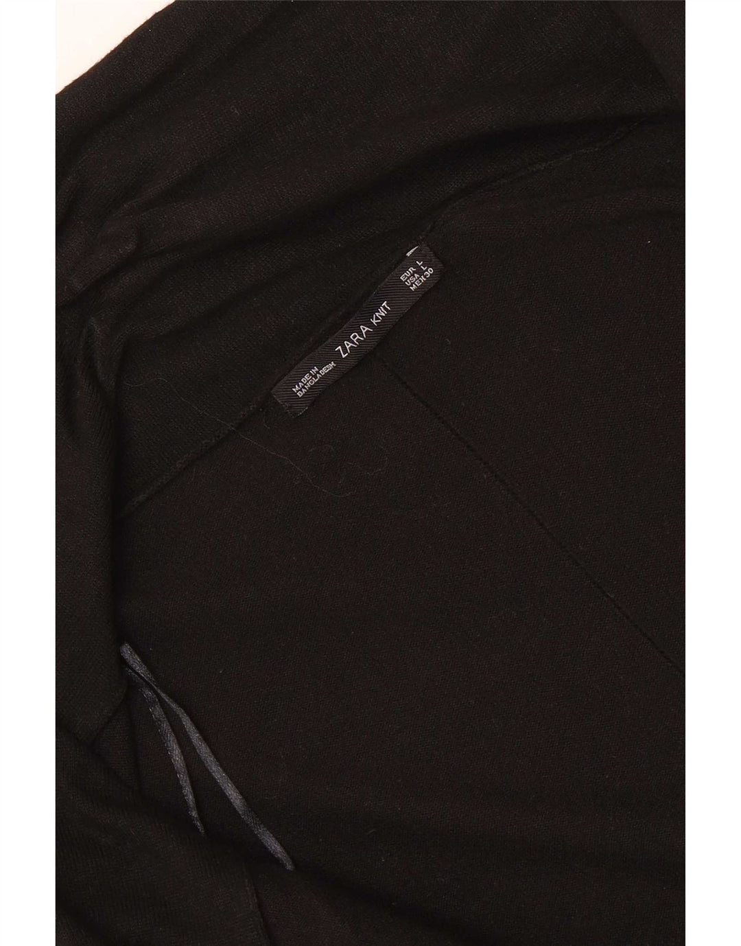 Zara Γυναικείο ανοιχτό πουλόβερ UK 14 Large Black