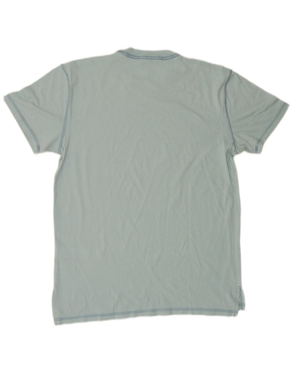 Hollister Mens T-Shirt Top Medium Blue Cotton
