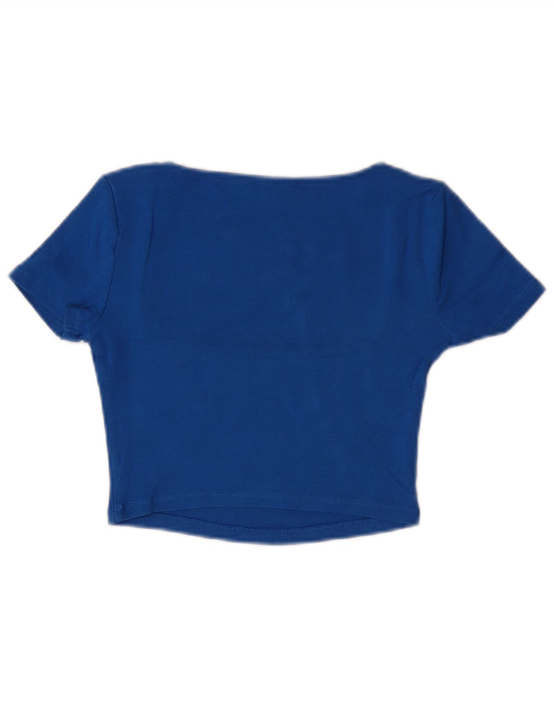 Zara Γυναικείο Crop Top UK 12 Medium Blue