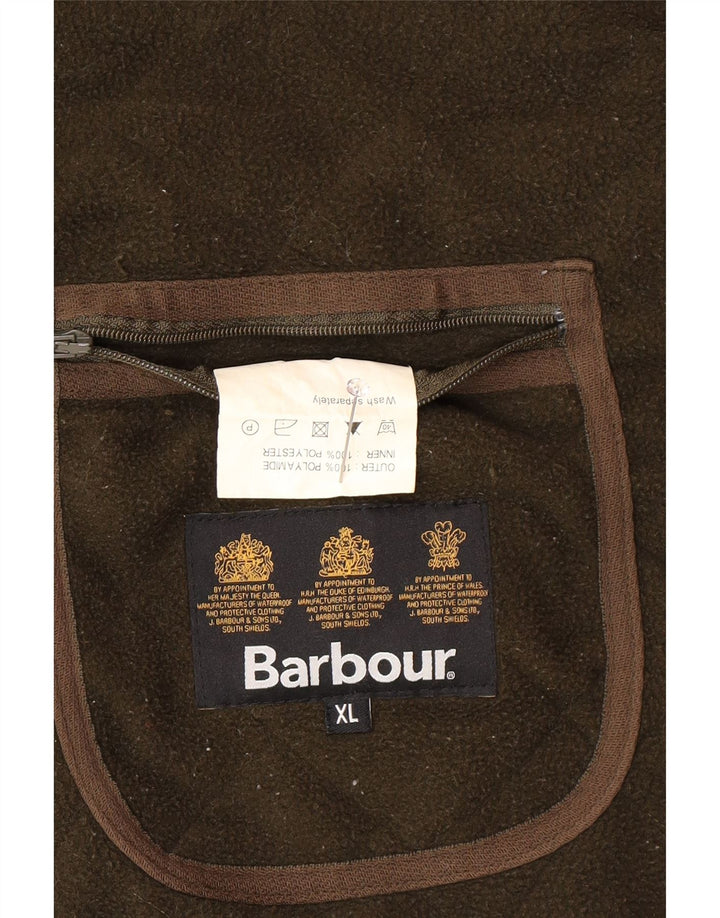 BARBOUR Ανδρικό καπιτονέ Gilet UK 42 XL Πράσινο Πολυαμίδιο