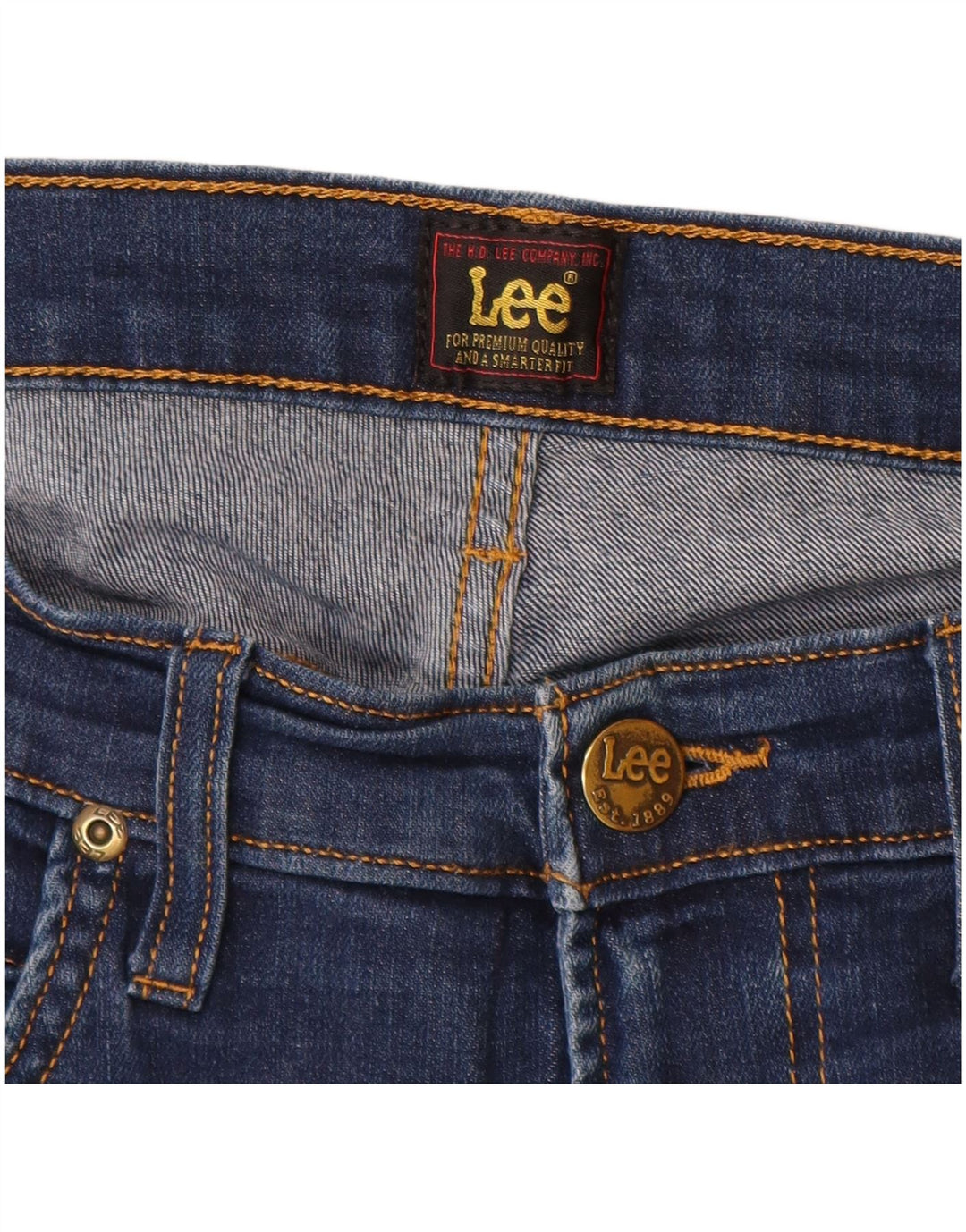 Lee Womens Slim Jeans W30 L32 Blue