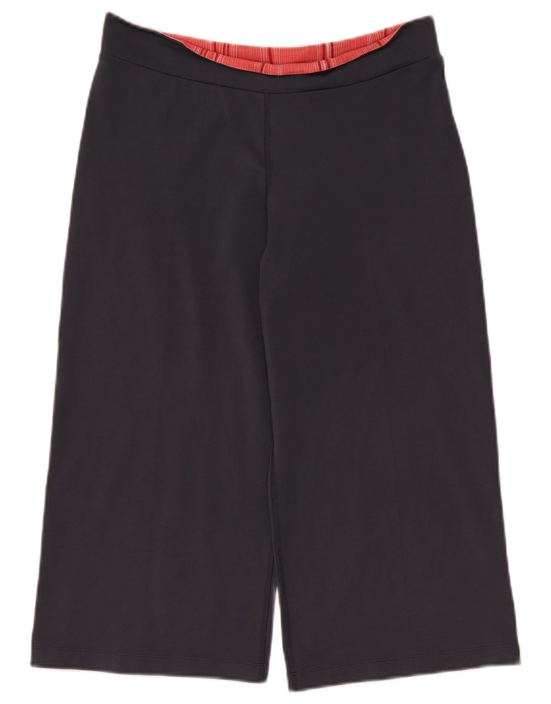 ADIDAS Γυναικεία φόρμα φόρμας Capri με φαρδύ πόδι παντελόνι UK 16 Large Navy Blue