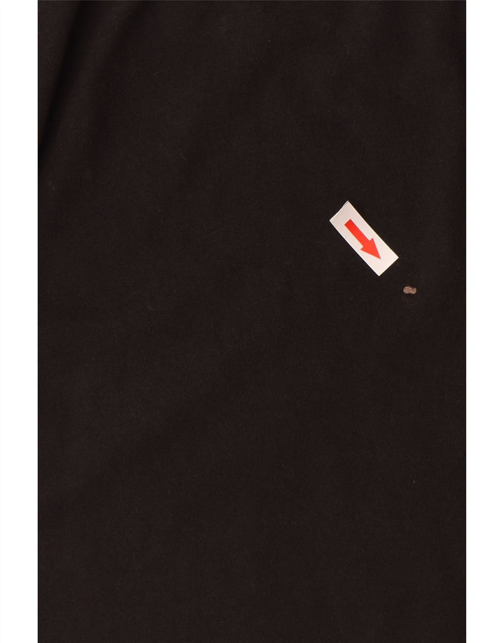 CALVIN KLEIN Ανδρικό γραφικό T-Shirt Top Μικρό μαύρο βαμβακερό