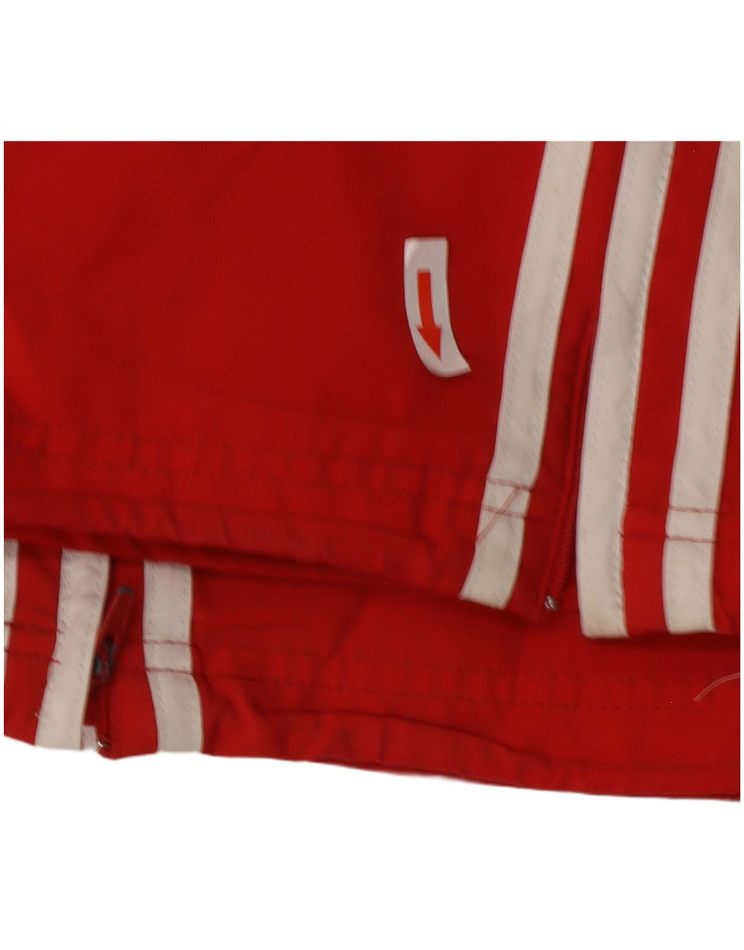 Adidas Ανδρική φόρμα παντελόνι UK 44/46 Μεγάλο κόκκινο πολυεστέρα