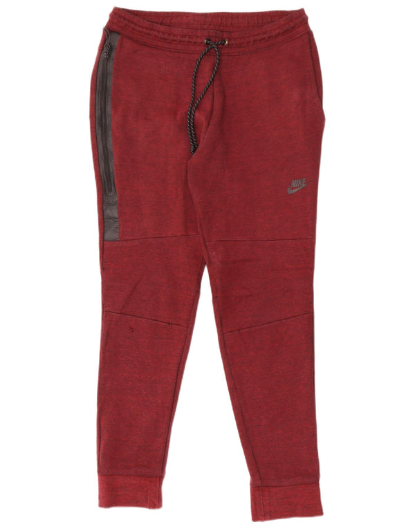 Ανδρική φόρμα Nike Παντελόνι Joggers Βαμβακερό σε μεσαίο μπορντό χρώμα