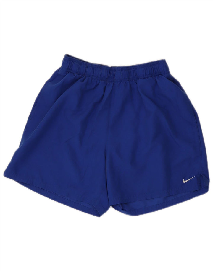 Ανδρικό αθλητικό σορτς Nike από μεσαίο μπλε πολυεστέρα