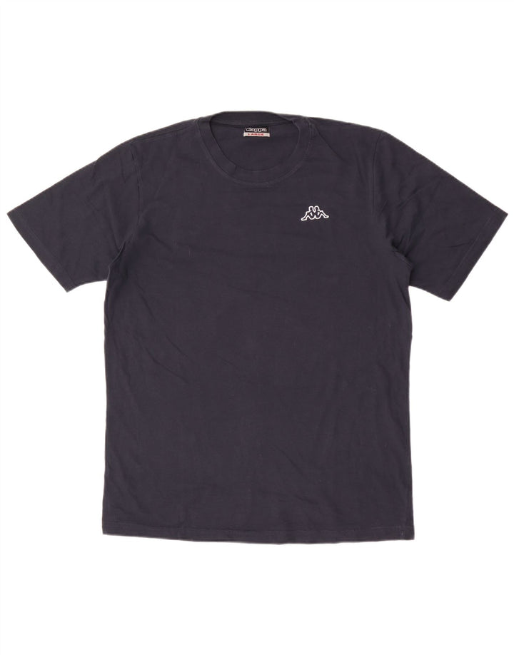 Ανδρικό T-Shirt Kappa Top Large Navy Blue από βαμβάκι