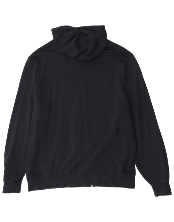 Puma Mens Zip Hoodie Sweater XL Navy Blue