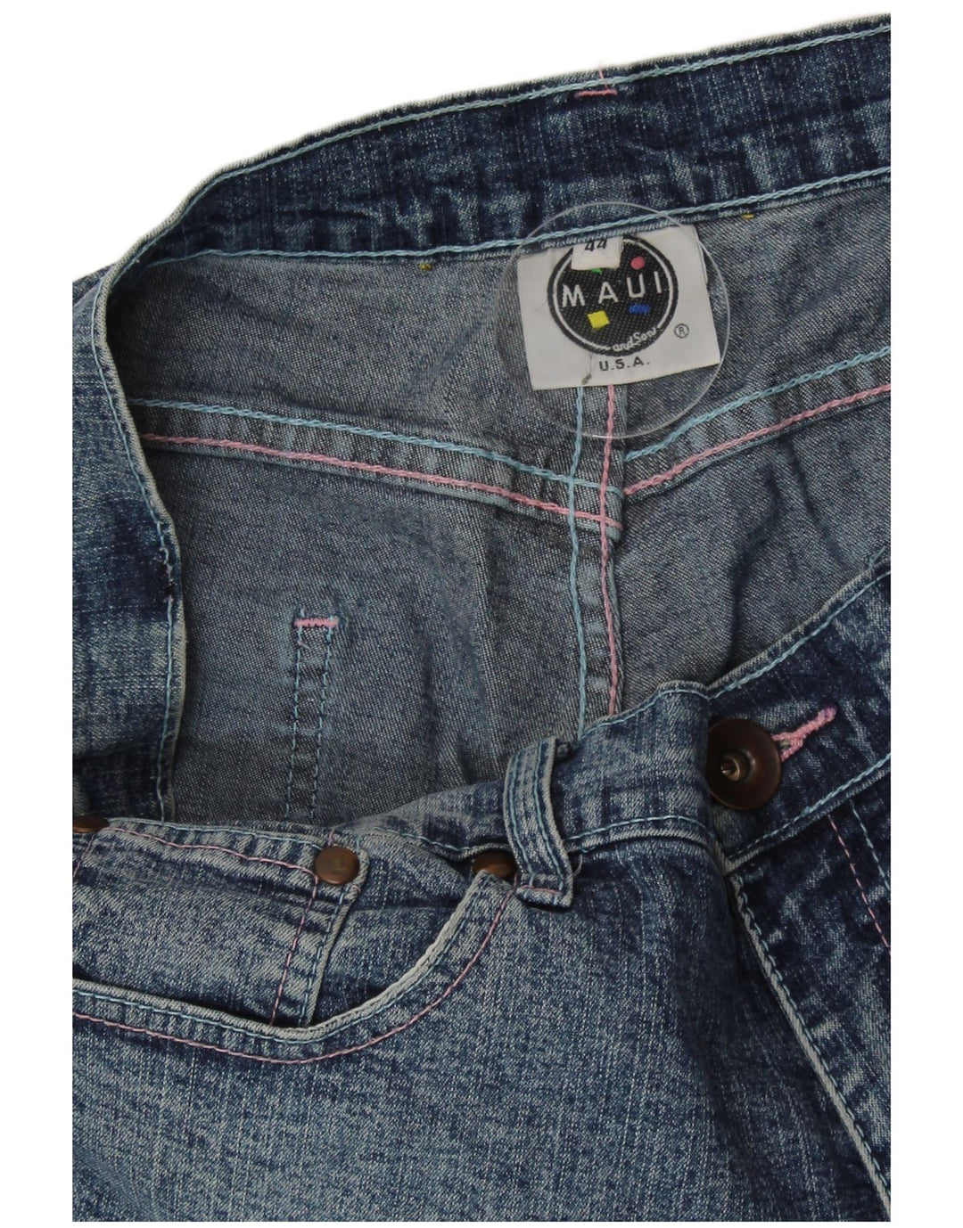 MAUI AND SONS Γυναικείο Τζιν Capri EU 44 XL W34 L21 Μπλε