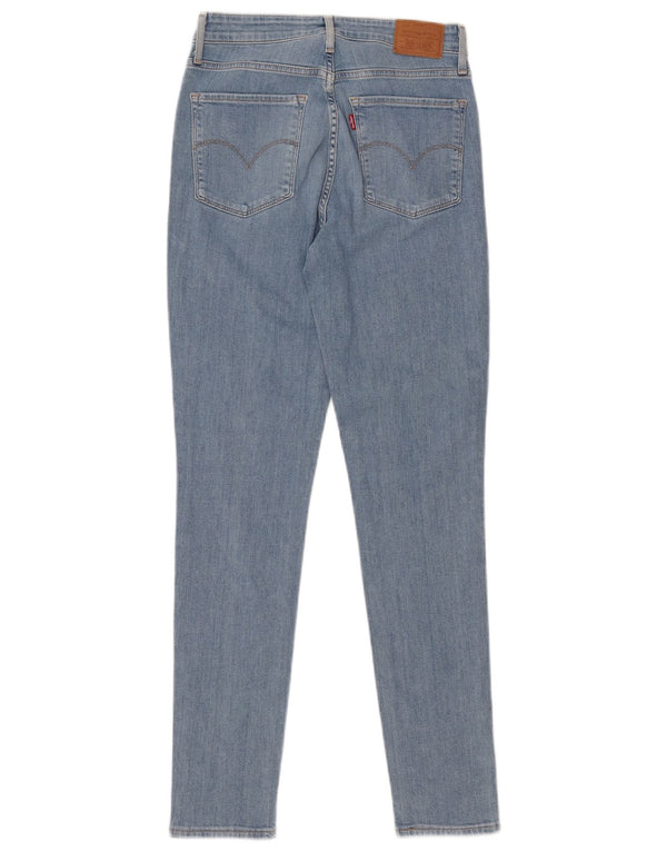 LEVI'S Γυναικείο 721 Ψηλό Skinny Jeans W29 L30 Μπλε βαμβακερό