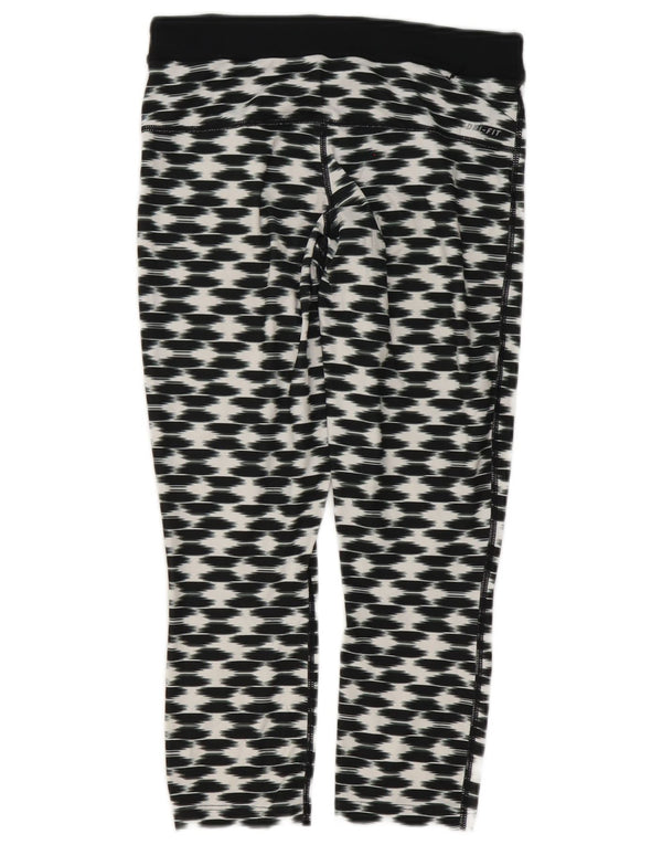 Γυναικεία κολάν Nike Dri Fit Capri UK 10 Small Black Geometric