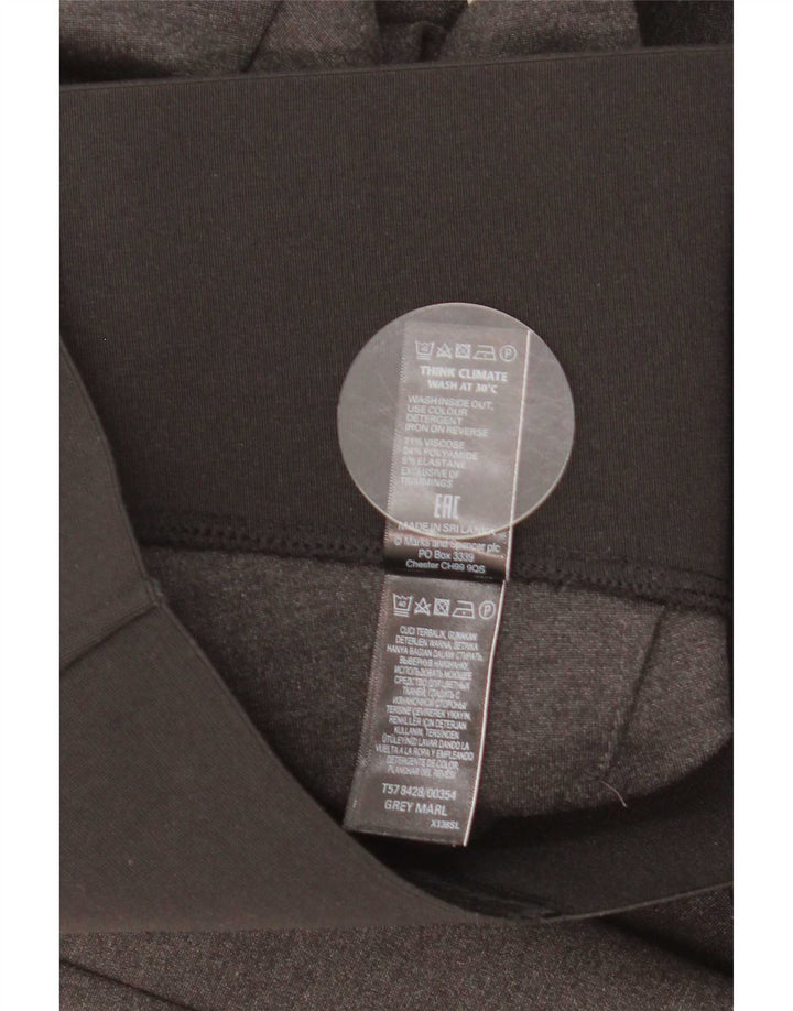 Marks & Spencer γυναικεία κολάν UK 18 XL γκρι χρωματιστό βισκόζη