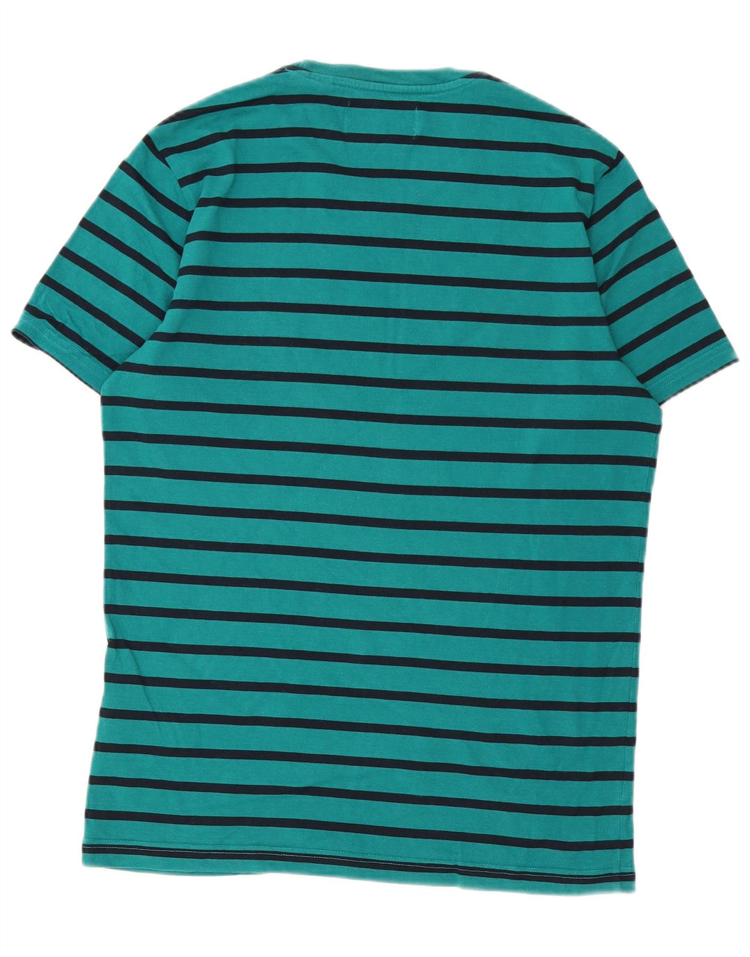 Ανδρικό T-Shirt Penguin Top Βαμβακερό μεσαίο πράσινο ριγέ