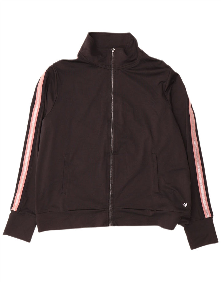 Γυναικεία αθλητική φόρμα Marks & Spencer Top Jacket UK 18 XL Black Colourblock