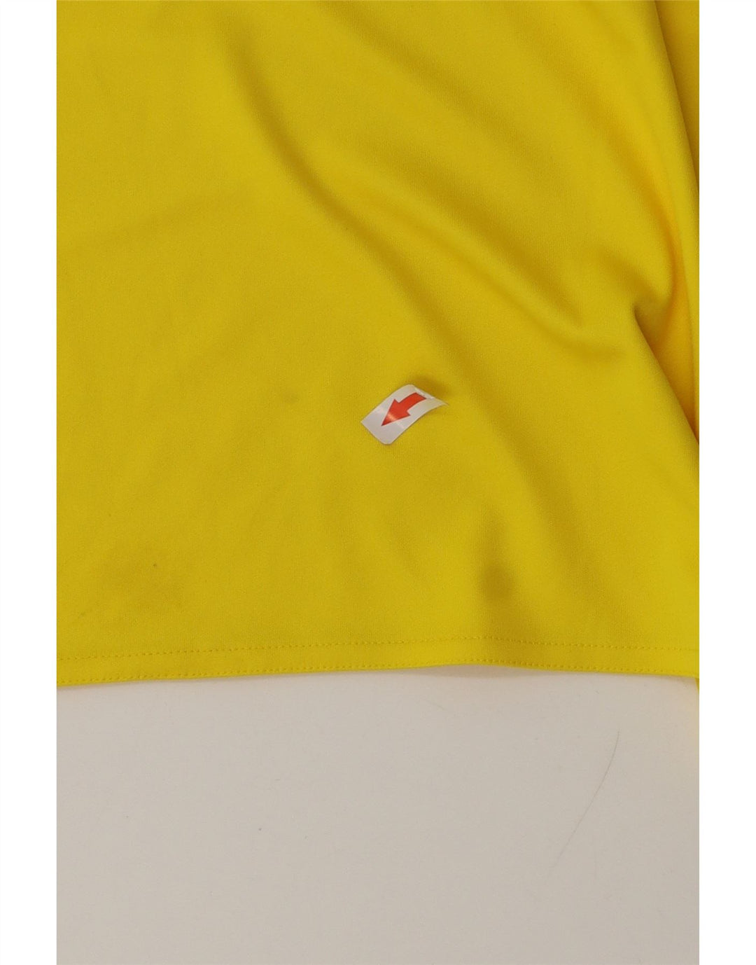 Ανδρικό γραφικό T-Shirt Adidas Climalite Τοπ μεσαίου κίτρινου πολυεστέρα