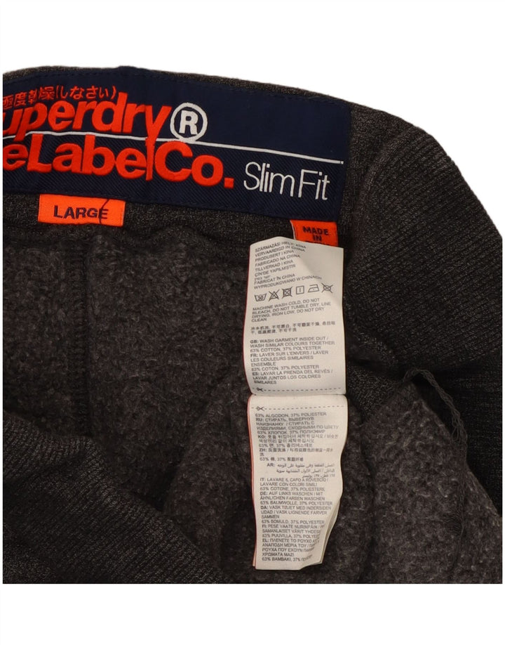 Γυναικεία αθλητική φόρμα SUPERDRY Παντελόνι Joggers UK 14 Large Grey