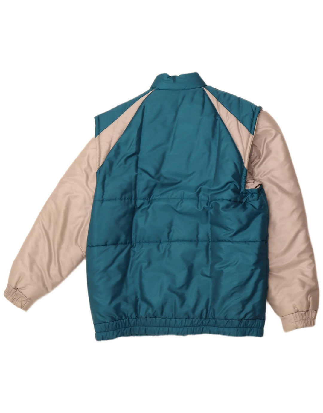 CARRERA Ανδρικό μπουφάν UK 40 Large Blue Colorblock Πολυεστέρας