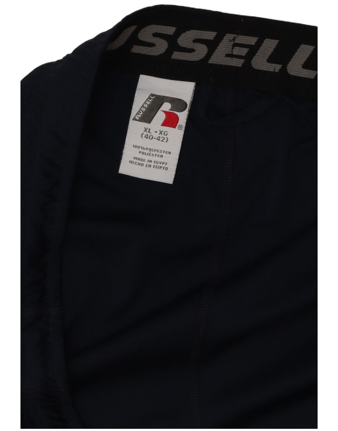 Ανδρικό αθλητικό σορτς RUSSELL ATHLETIC XL Navy Blue Polyester