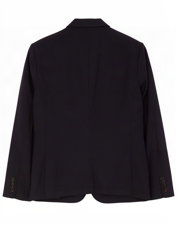 Zara Ανδρικό σακάκι μπλέιζερ με 2 κουμπιά EU 56 XL Navy Blue Polyester