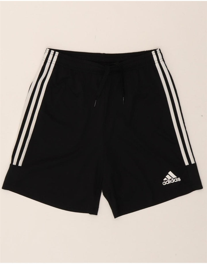 ADIDAS Mens Aeroready Sport Shorts Small Black Polyester Vintage Adidas and Second-Hand Adidas from Messina Hembry 