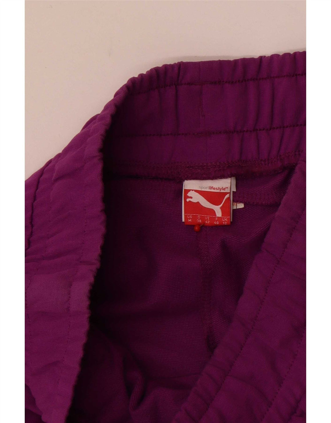 Puma Γυναικείο Αθλητικό Σορτς Βερμούδων UK 12 Medium Purple