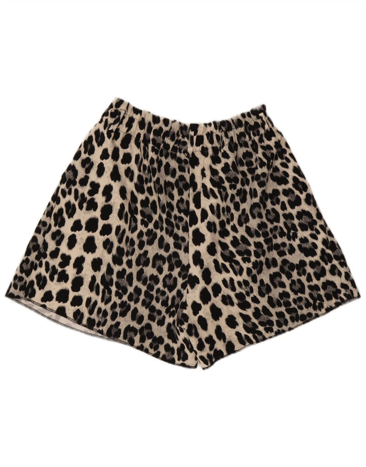 Zara Γυναικείο Σορτς Μεγάλο W32 Γκρι Animal Print Polyester
