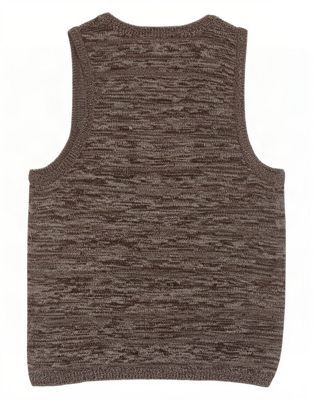 Zara ανδρικό γιλέκο Tank Top Large Grey Flecked Acrylic