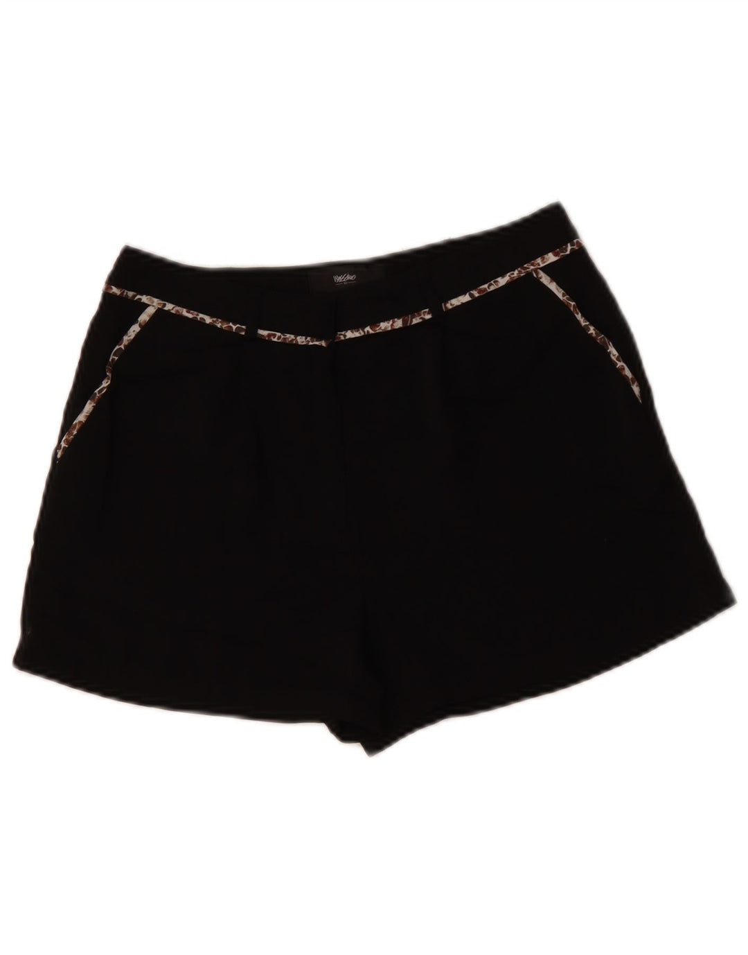 MOSSIMO Γυναικείο σορτς Chino US 2 XS W28 Μαύρο πολυεστέρα