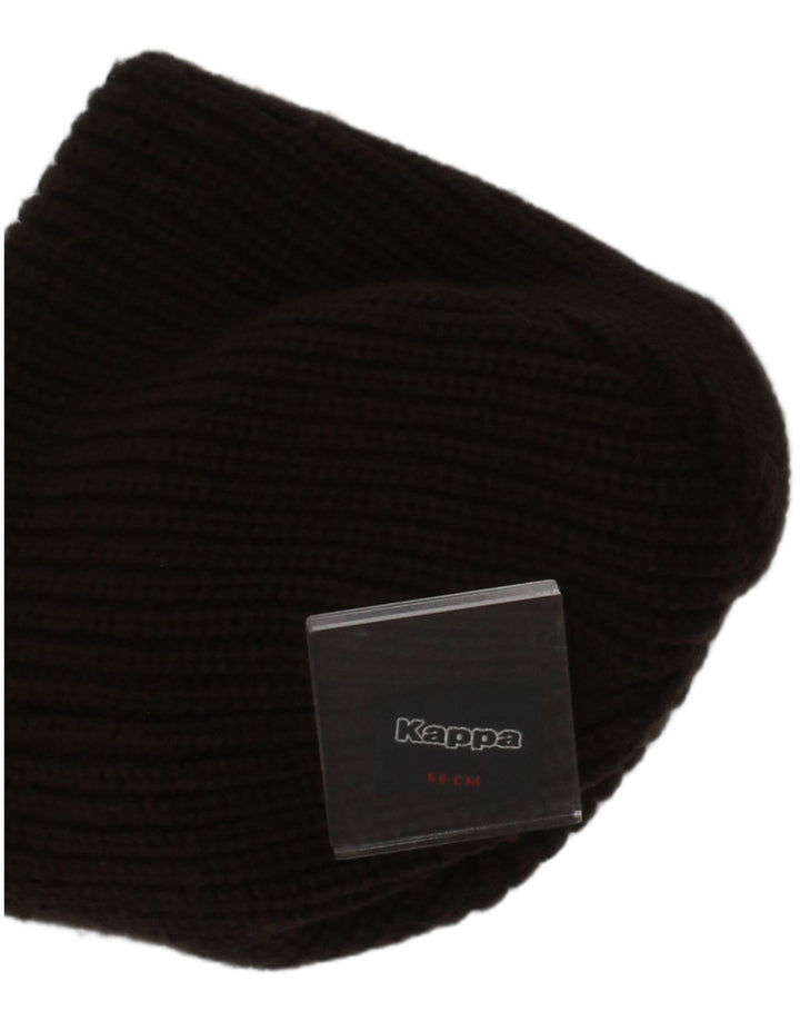 Kappa Mens Knit Beanie Καπέλο μεγάλο μαύρο ακρυλικό