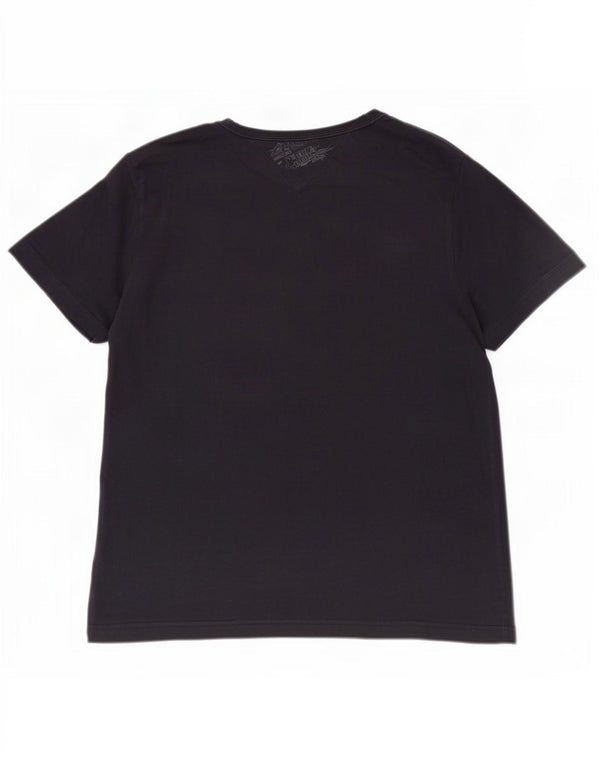 Ανδρικό T-Shirt Tommy Hilfiger Top Large Navy Blue από βαμβάκι
