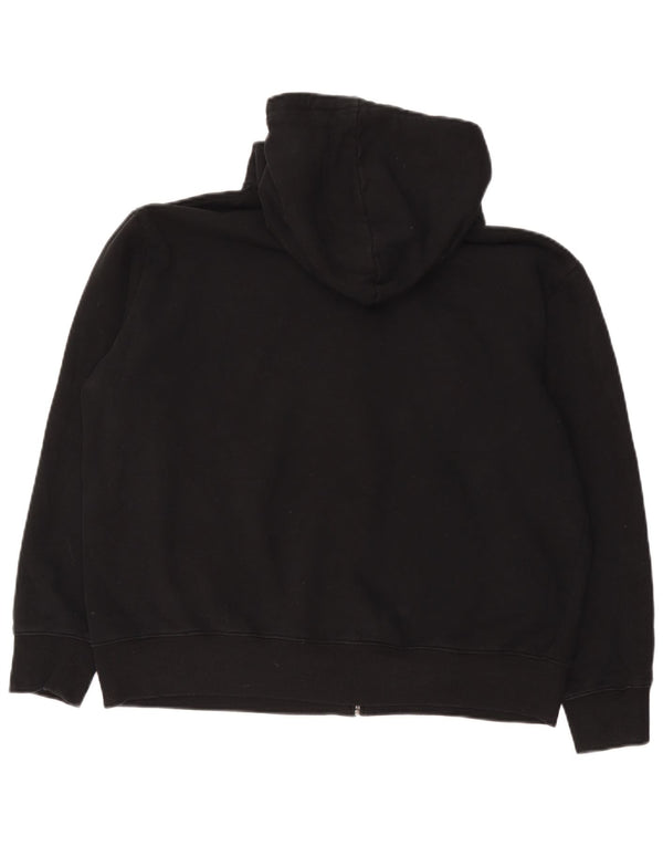 Marks & Spencer Γυναικείο πουλόβερ με φερμουάρ UK 18 XL μαύρο βαμβακερό