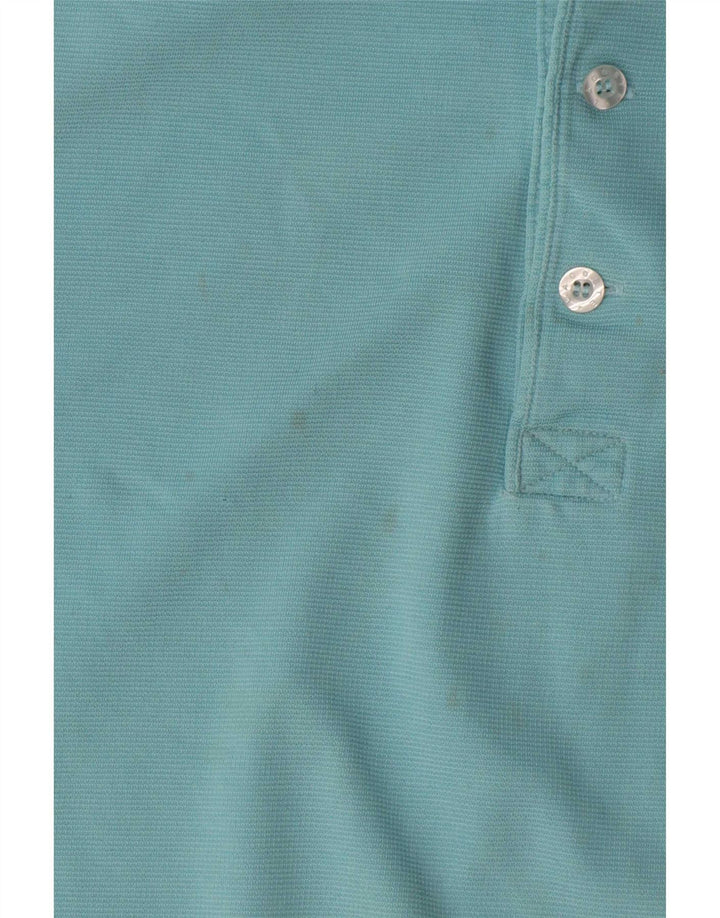 Lacoste Mens Polo Shirt Size 8 3XL Blue Cotton