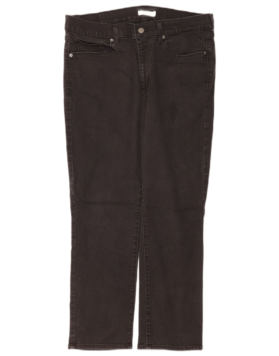 Γυναικείο τζιν κλασικό ίσιο Levi's US 14 XL W32 L28 Μαύρο