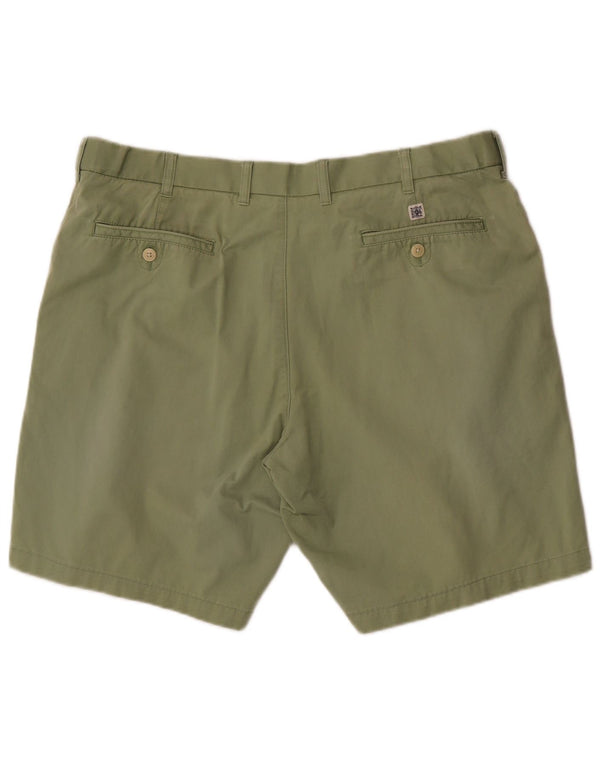 Ανδρικό σορτς Chino Marks & Spencer W40 XL Πράσινο βαμβακερό