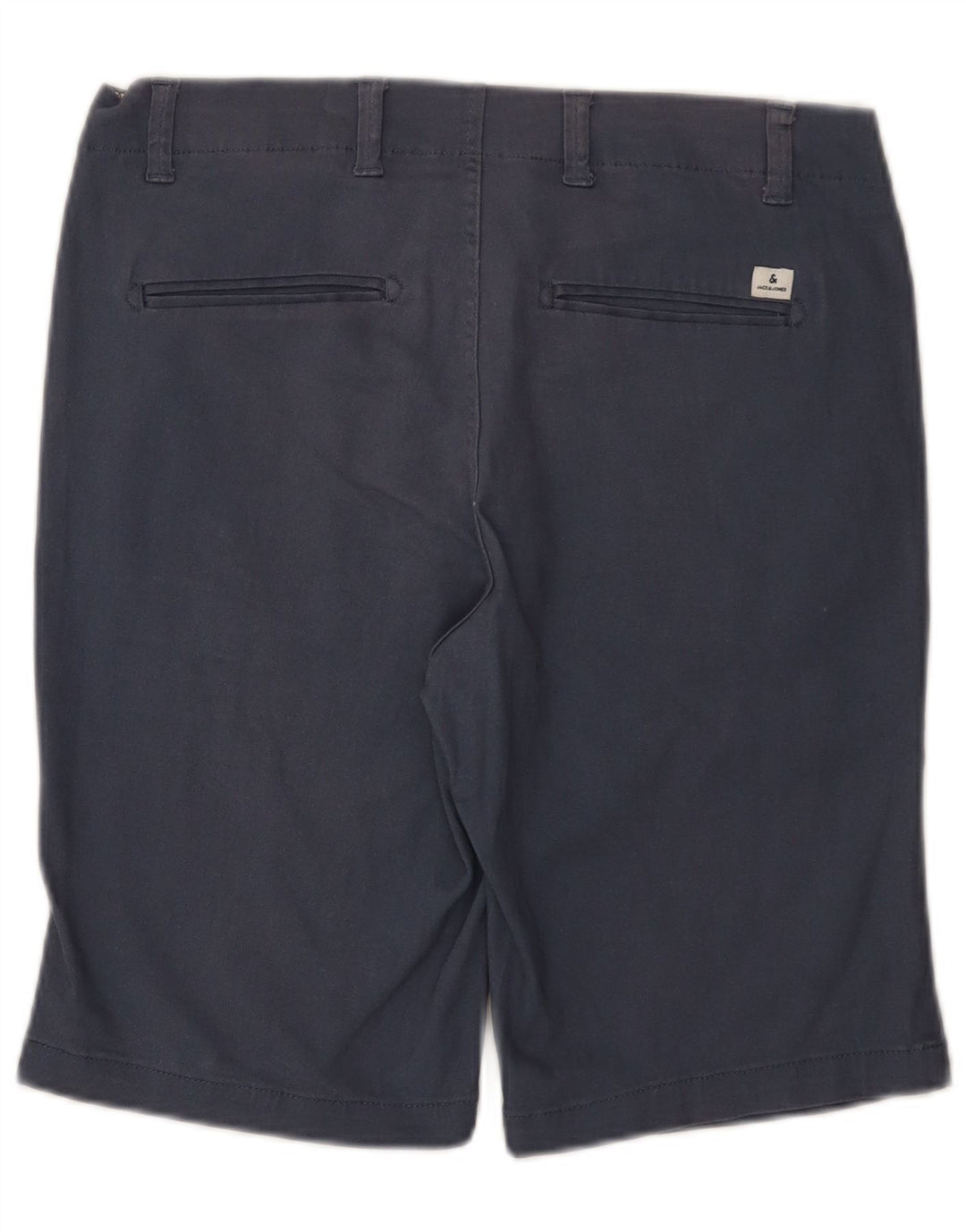 Ανδρικό σορτς Chino Jack & Jones, μεσαίο W32, μπλε βαμβακερό