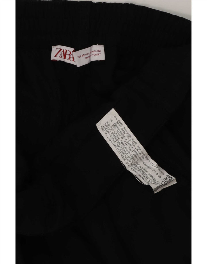 Zara Ανδρικό σορτς Cargo EU 42 Large W32 Μαύρο βαμβακερό