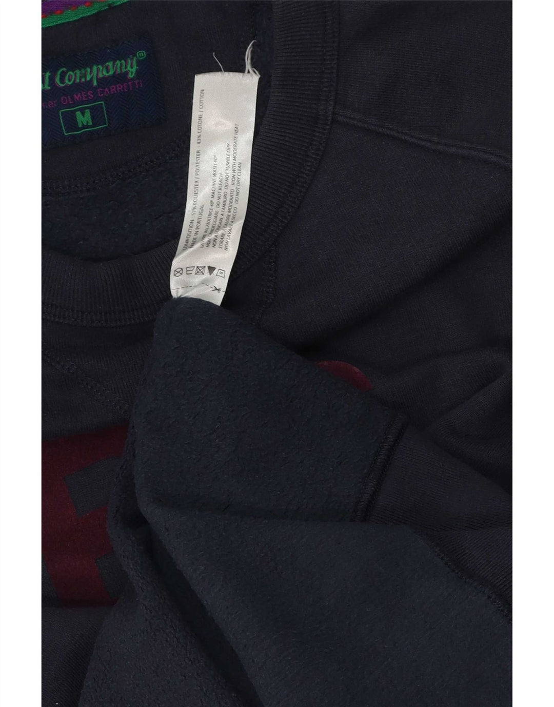 Καλύτερο εταιρικό ανδρικό γραφικό φούτερ Jumper Medium Navy Blue Polyester