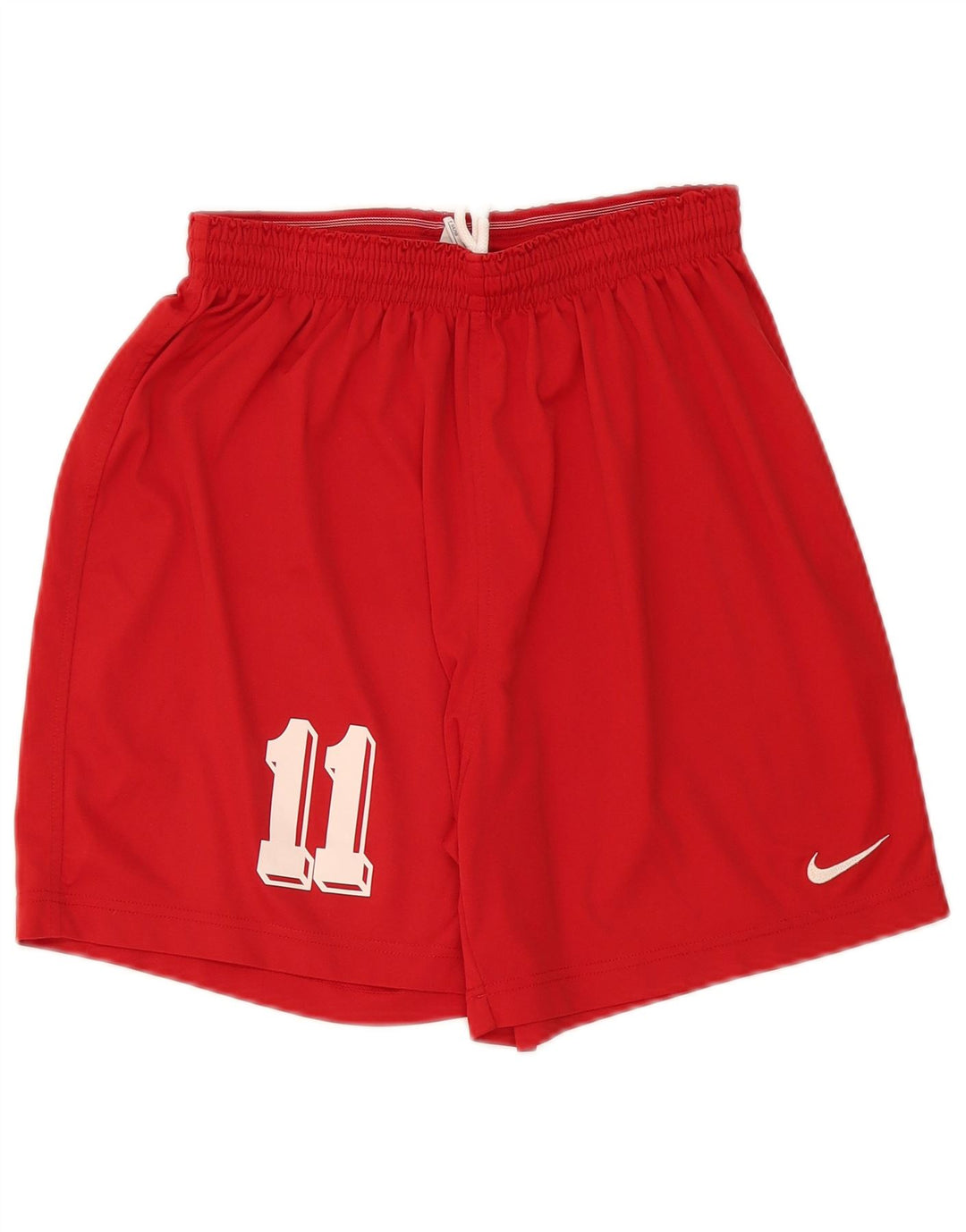 Ανδρικό γραφικό αθλητικό σορτς Nike UK 34/36 μεγάλο κόκκινο πολυεστέρα