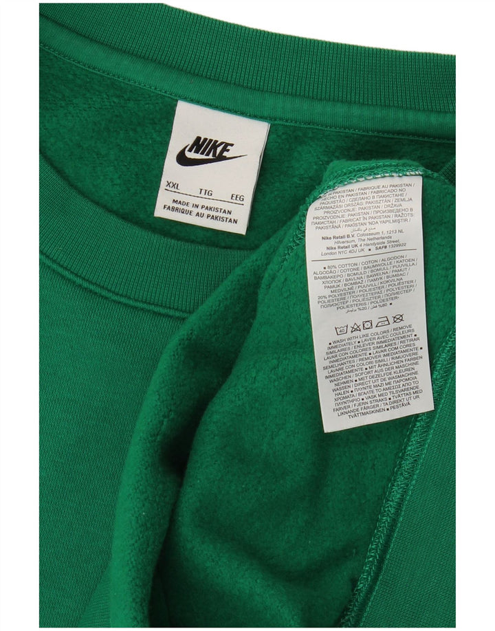 Ανδρικό φούτερ Nike Jumper 2XL Πράσινο βαμβακερό