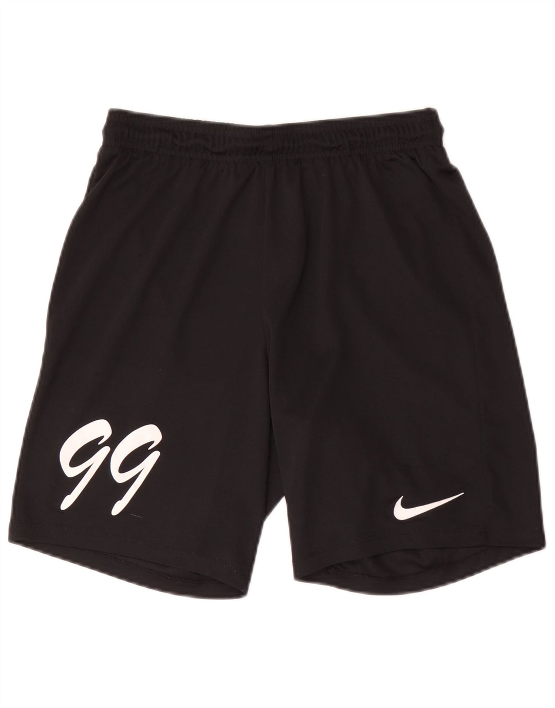 Γραφικό αθλητικό σορτς NIKE Ανδρικό Dri Fit, μεσαίο μαύρο πολυεστέρα