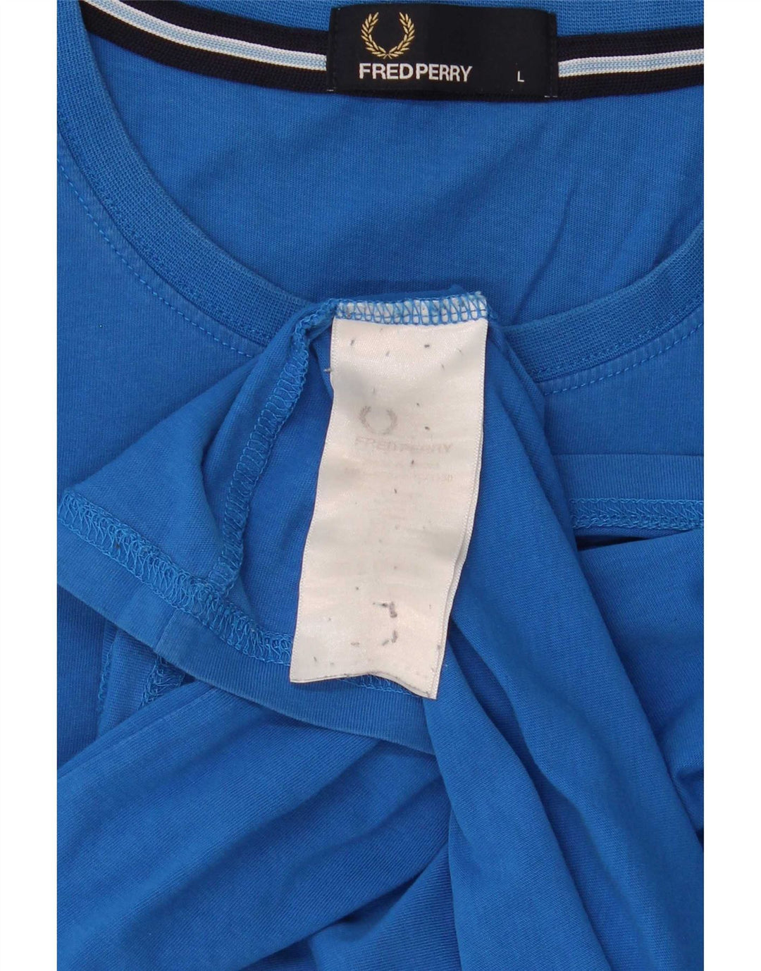 Fred Perry Ανδρικό T-Shirt Top Large Blue