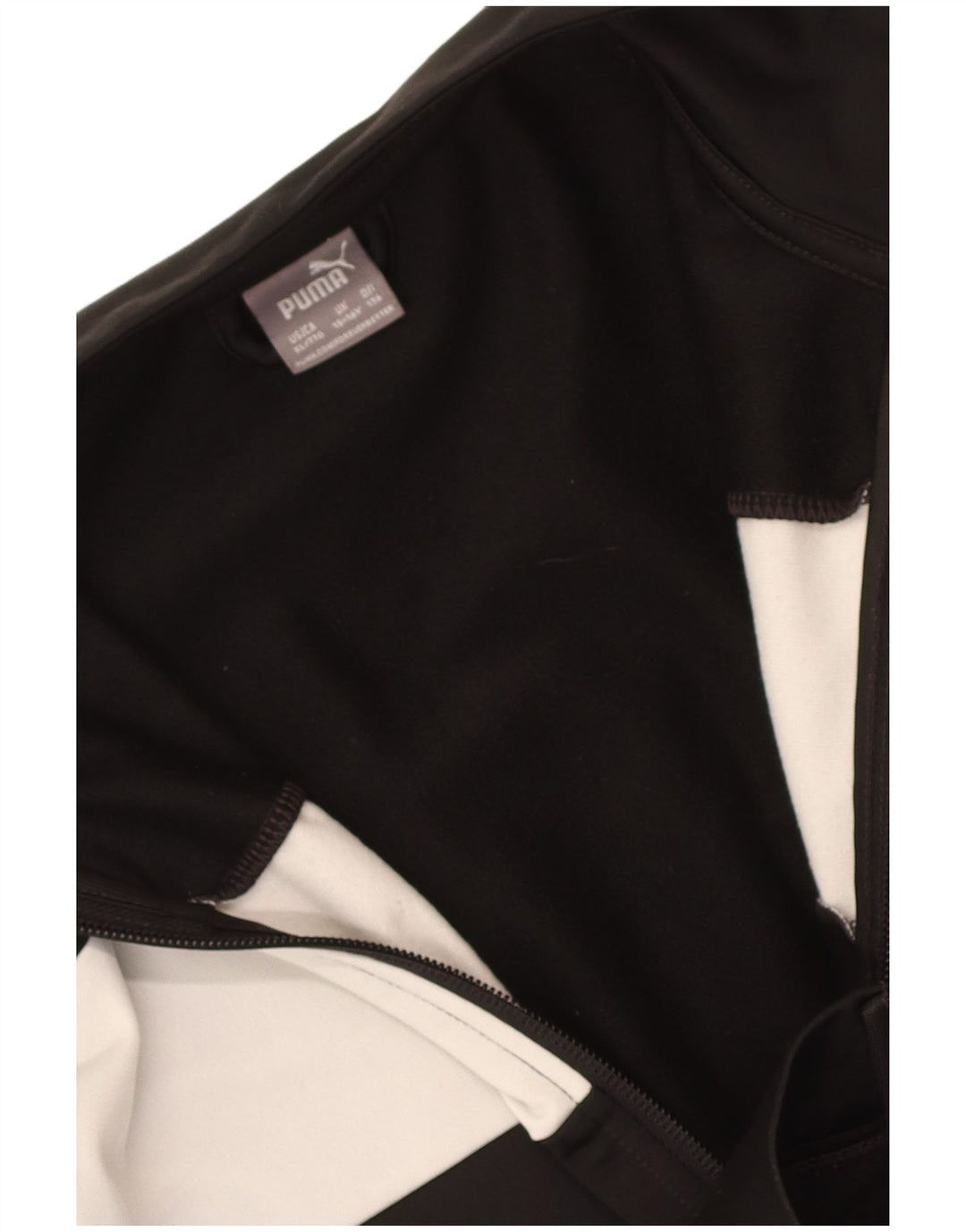 Puma Boys αθλητική φόρμα Top Jacket 15-16 Years Black Colourblock