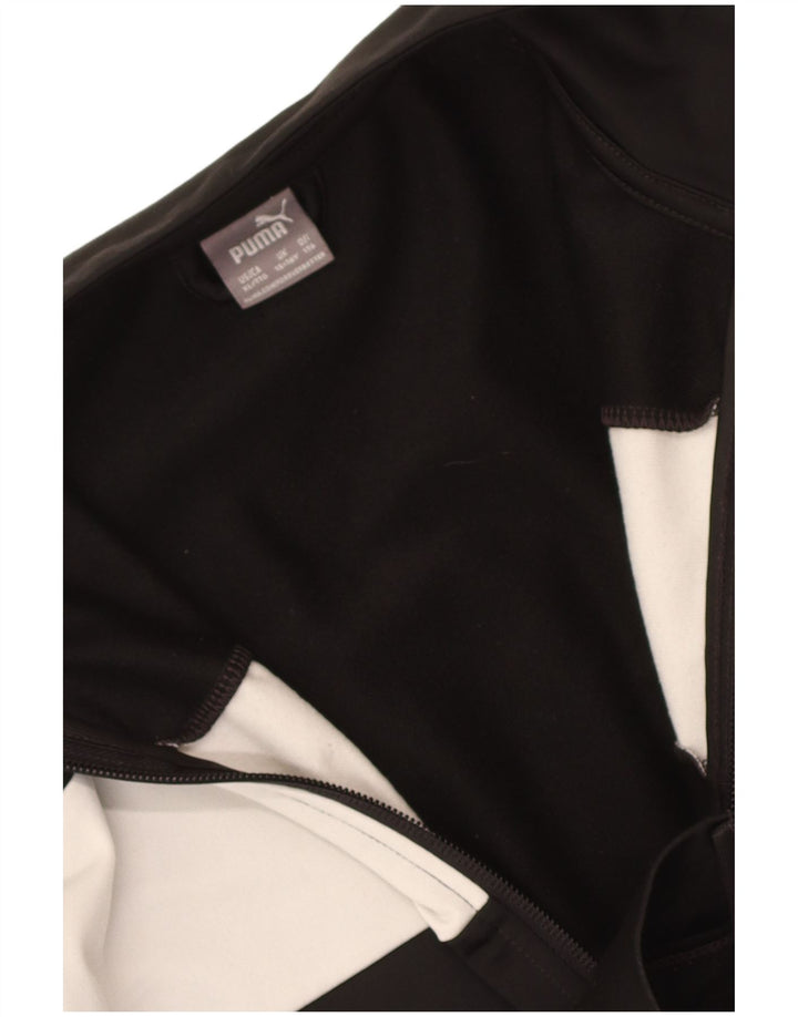 Puma Boys αθλητική φόρμα Top Jacket 15-16 Years Black Colourblock