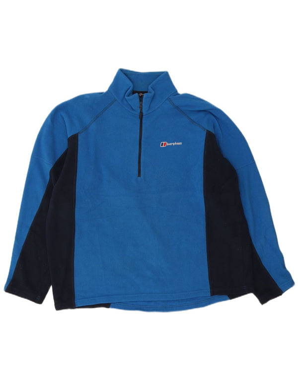 Ανδρικό φερμουάρ Berghaus Fleece Jumper XL Blue Colourblock Polyester
