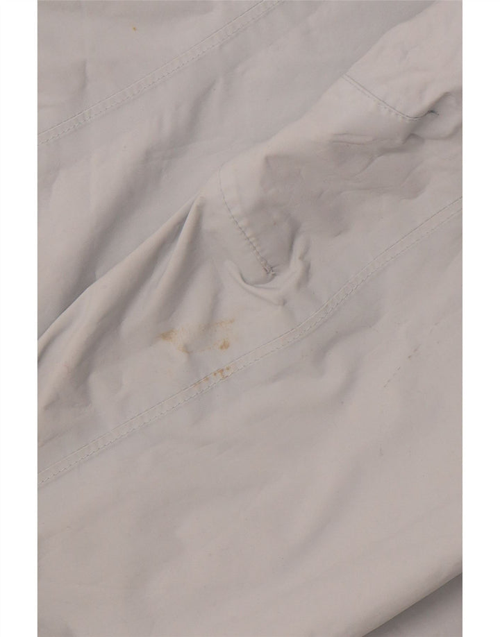 COLUMBIA Γυναικείο μπουφάν με κουκούλα αντιανεμικό UK 14 Medium Blue Nylon Sports