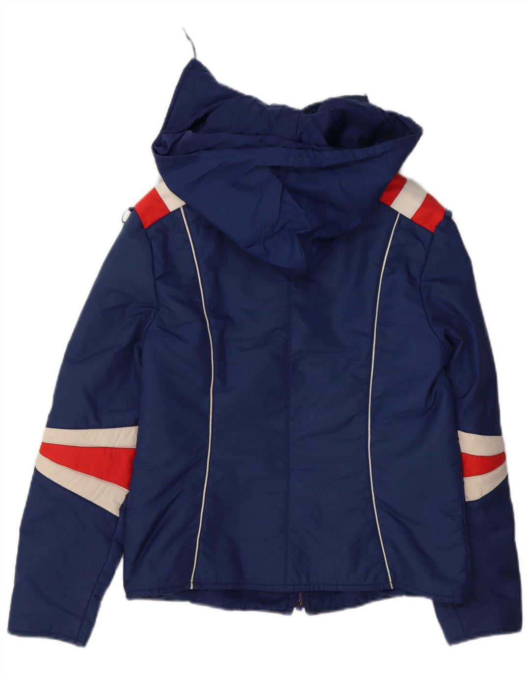 Silvretta Γυναικείο μπουφάν σκι με κουκούλα IT 42 Medium Navy Blue Colourblock