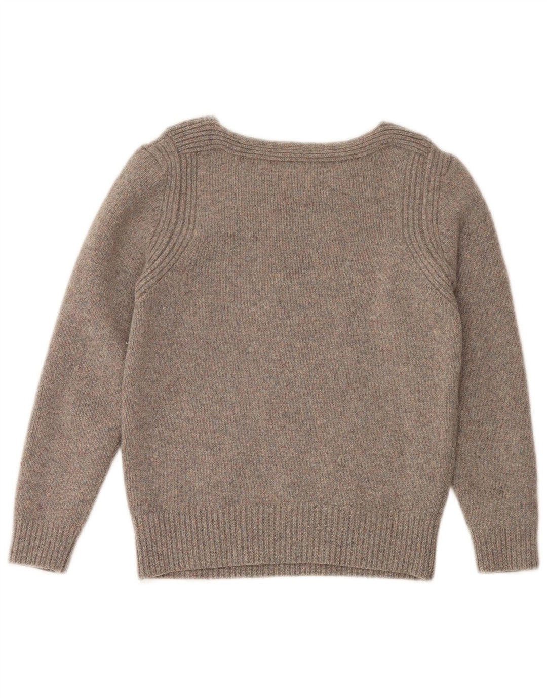 MIH Girls Boat Neck Jumper πουλόβερ 9-10 ετών Small Grey Wool