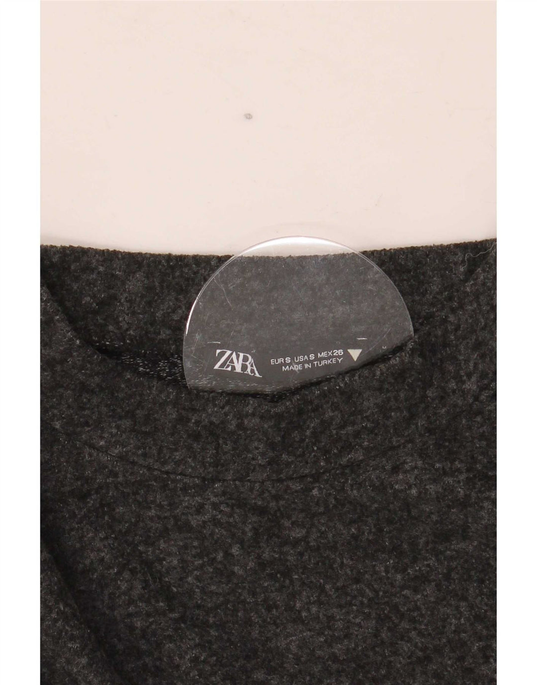 Zara γυναικείο τοπ μακρυμάνικο UK 10 Small Grey