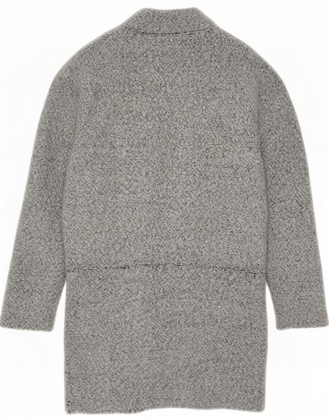 Marks & Spencer Γυναικείο πουλόβερ Longline Cardigan UK 8 Small Grey Polyester