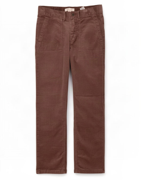 Marks & Spencer Γυναικεία Παντελόνια Κοτλέ UK 10 Small W26 L26 Brown